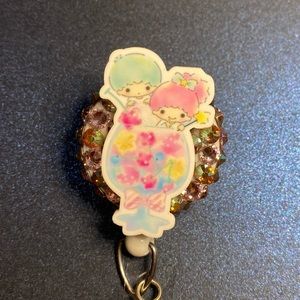 Sanrio character badge reel